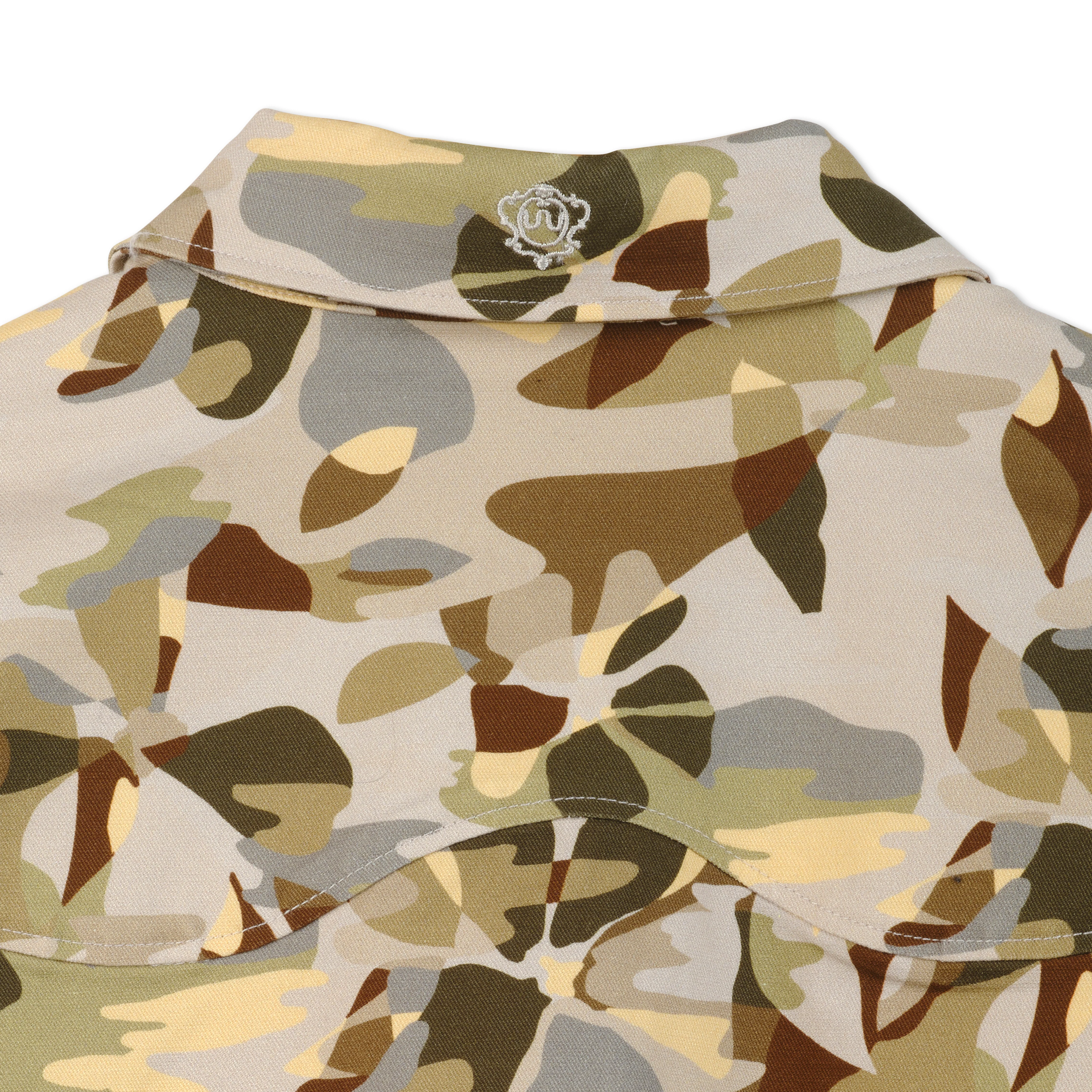 Women's Washed Twill Floral Camo Chore Shirt - Image 3