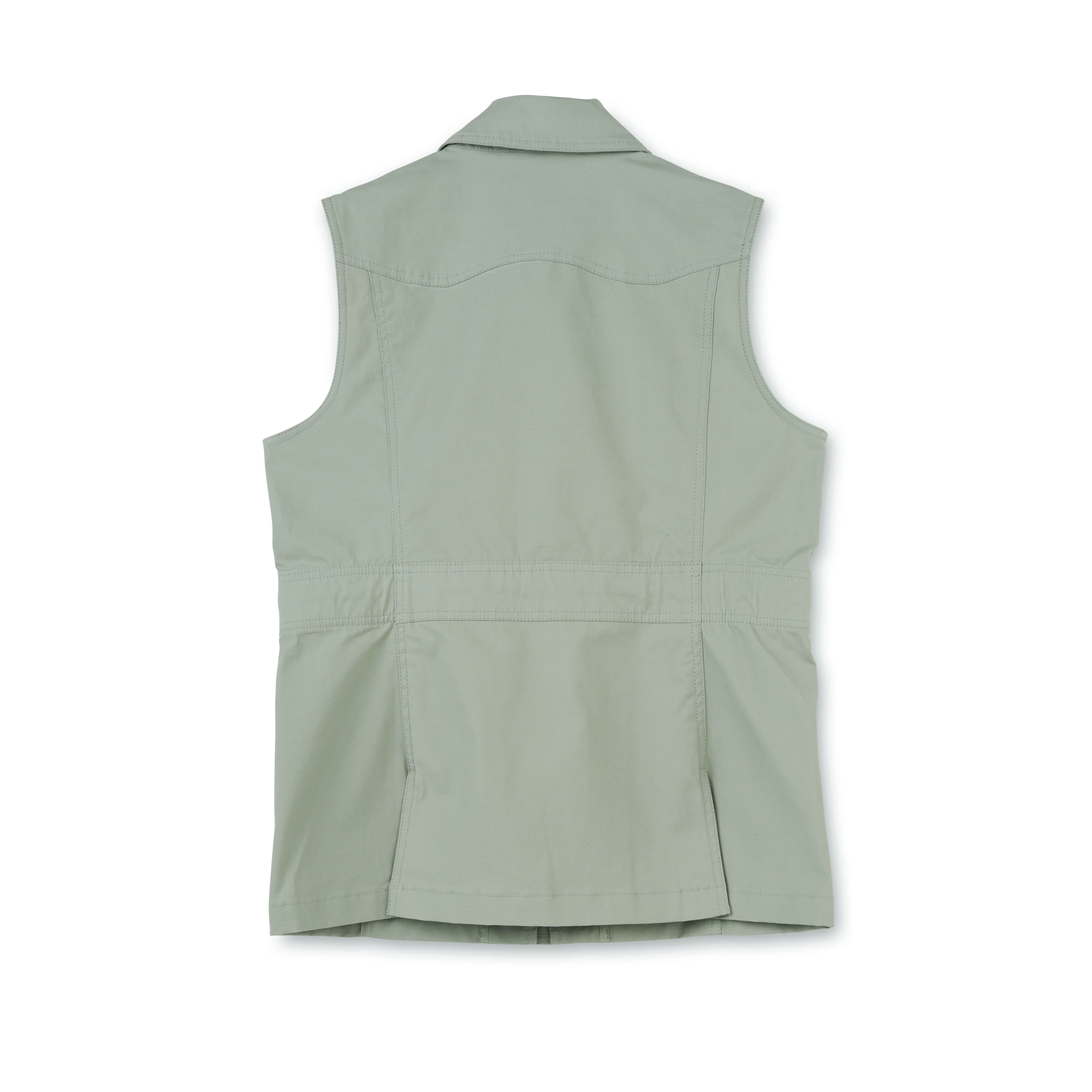Women's Waxed Cotton Field Vest - Image 3
