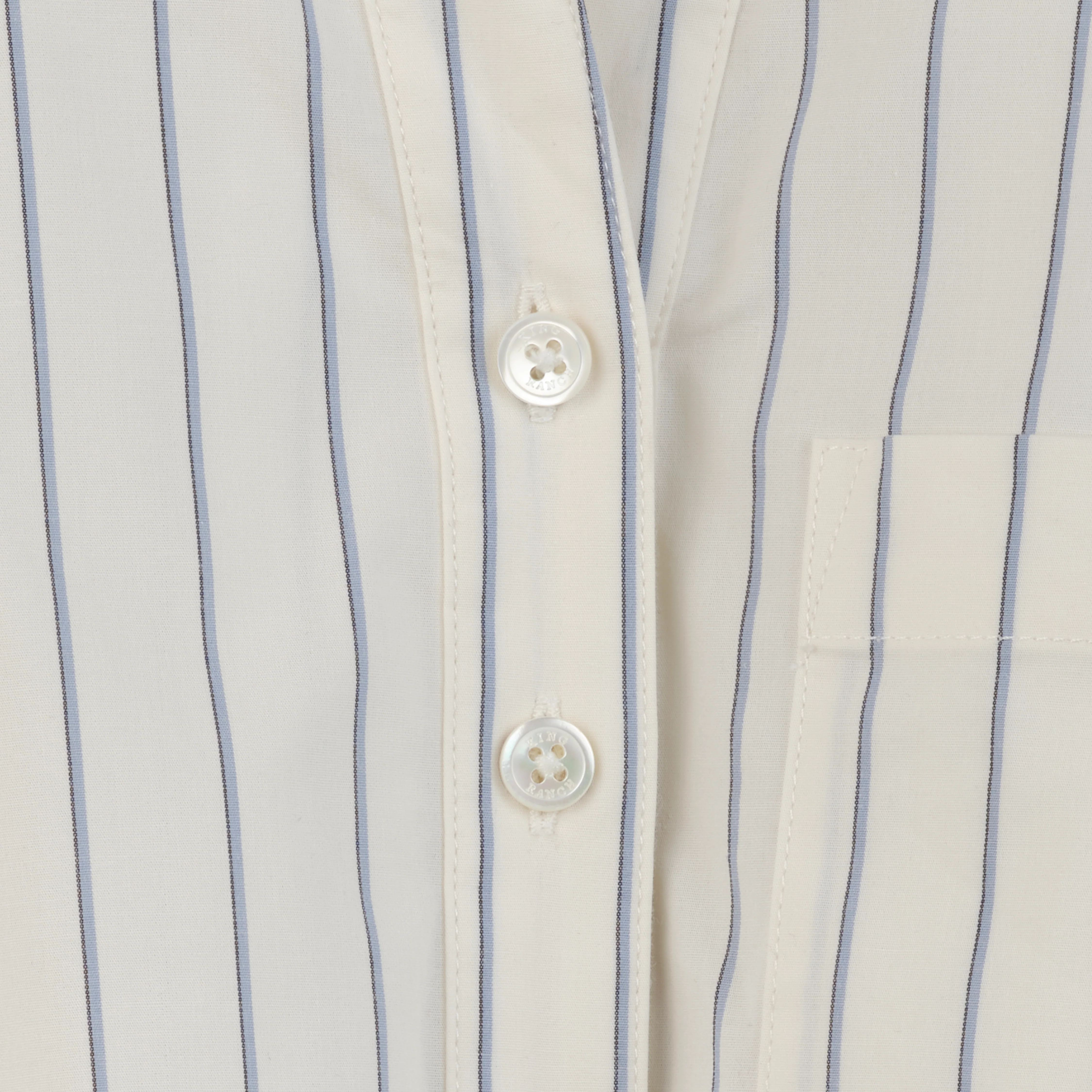 Women's Cotton Stripe Shirt - Image 4
