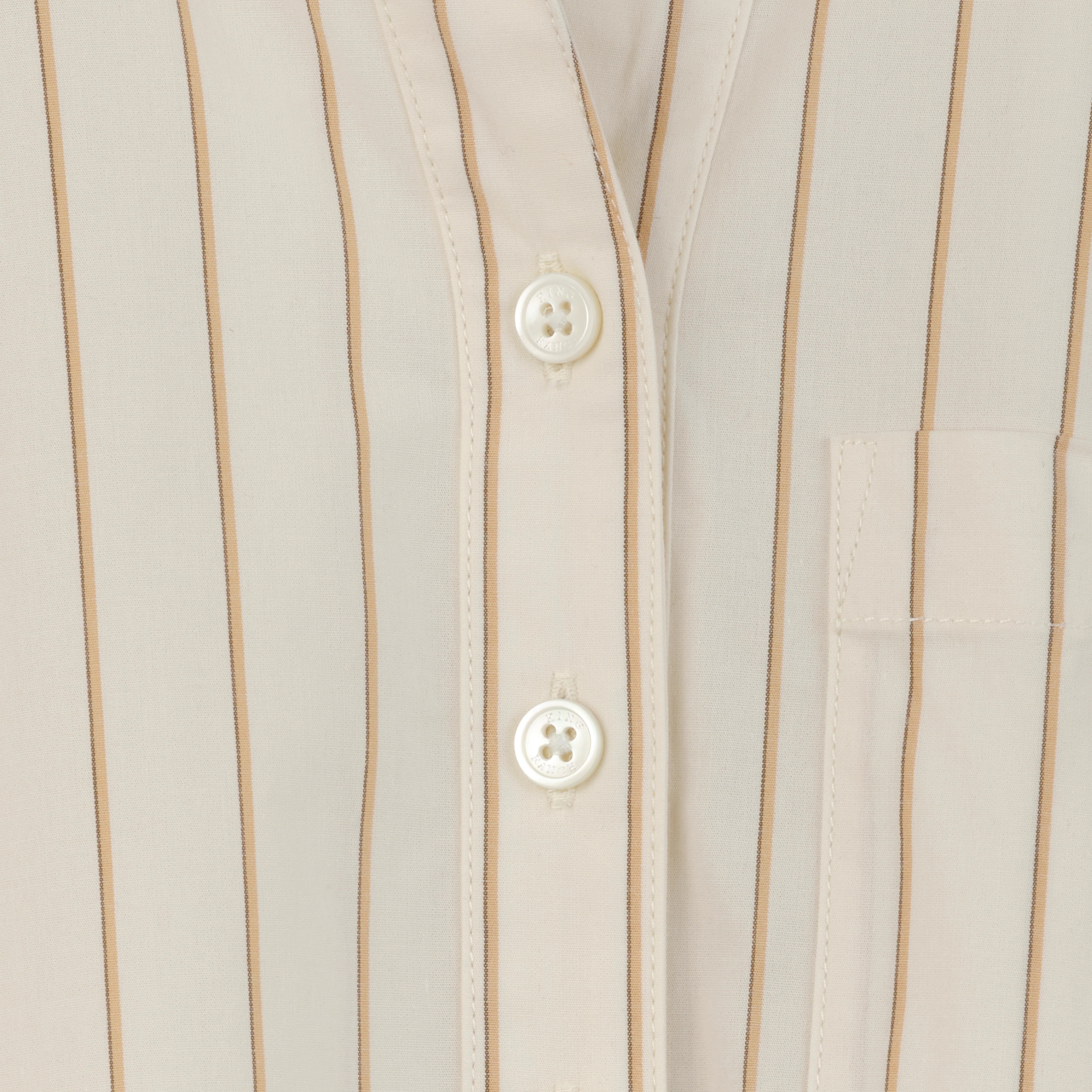 Women's Cotton Stripe Shirt - Image 8