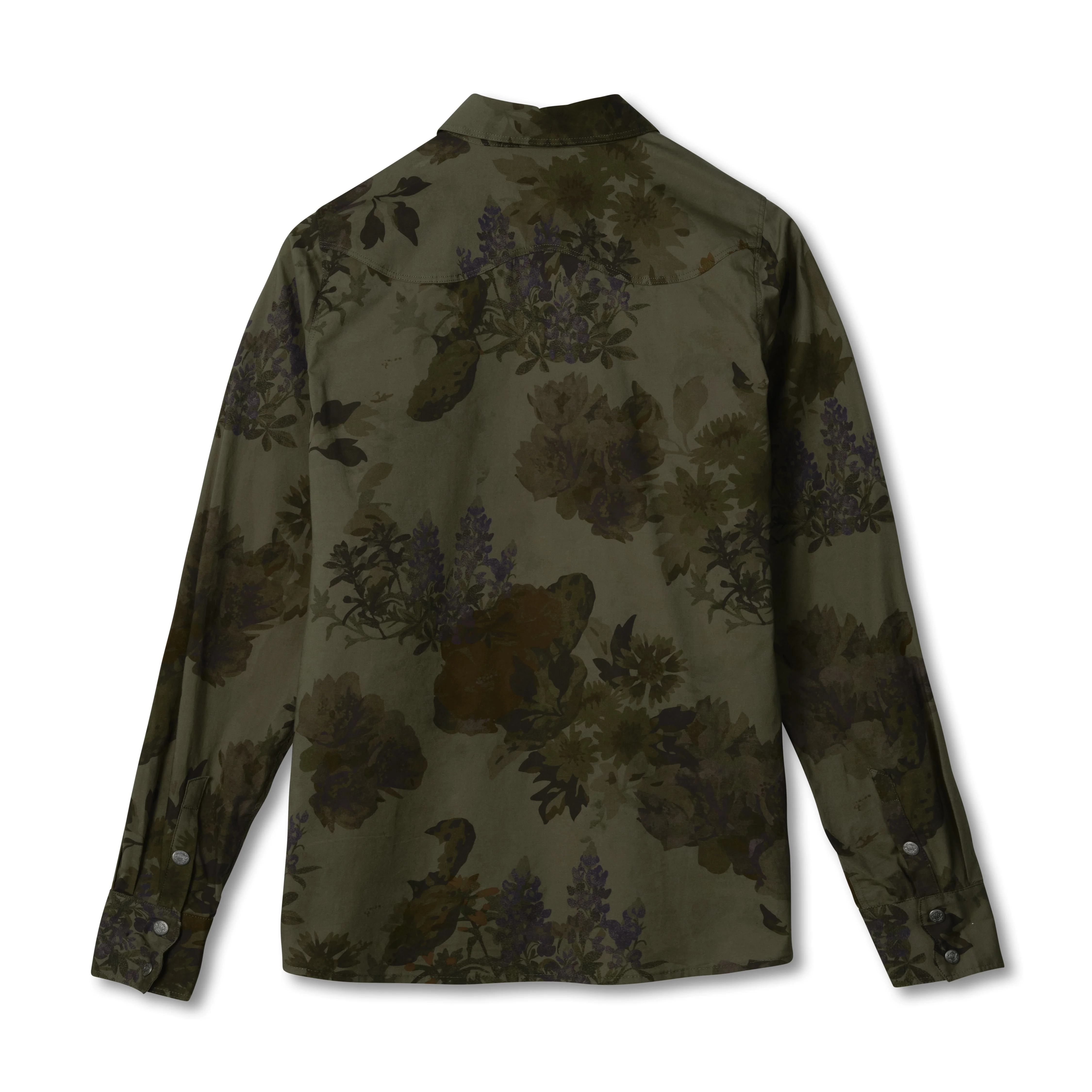 Women's Printed Texas Flora Shirt - Image 8