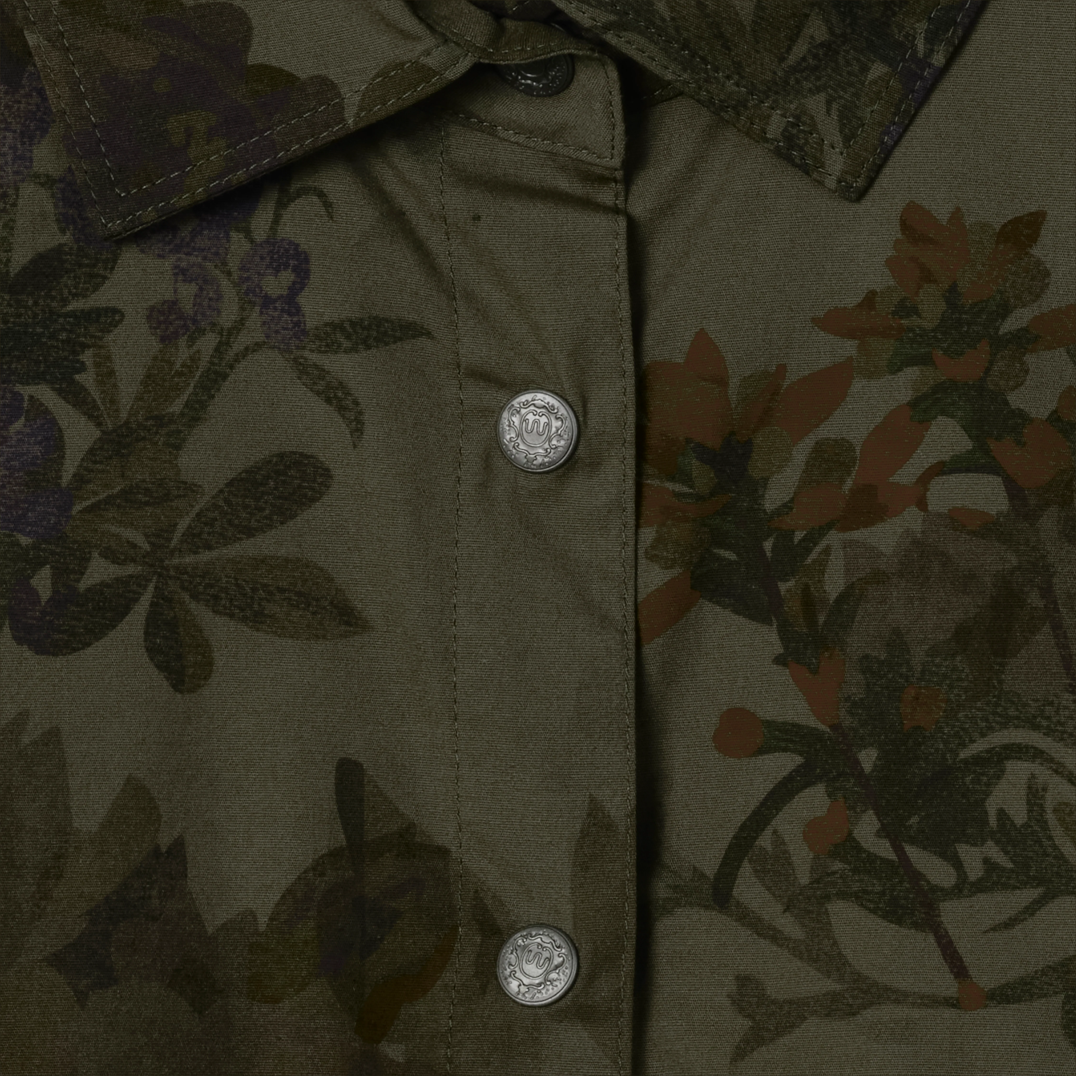 Women's Printed Texas Flora Shirt - Image 9