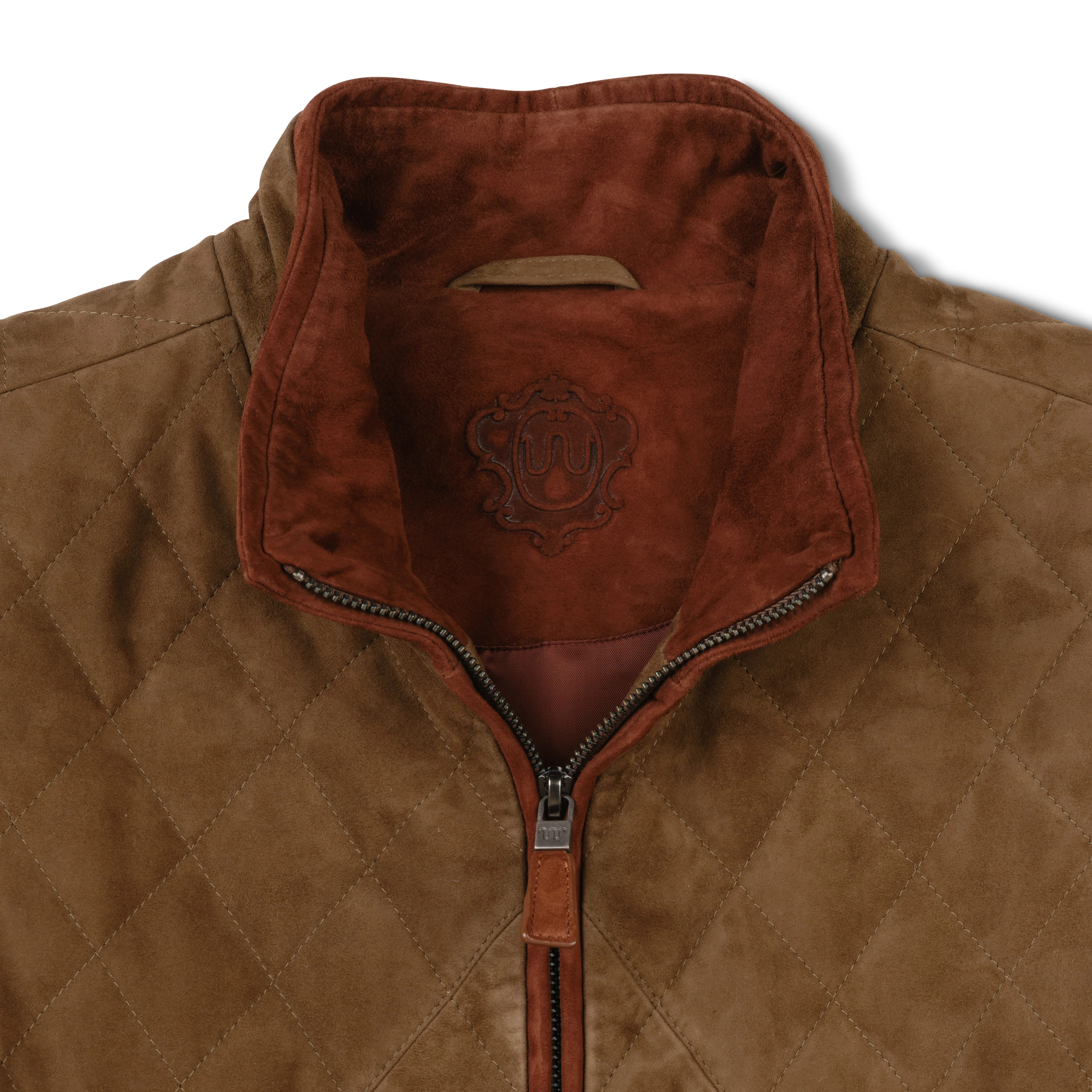 Women's Quilted Goat Suede Ranch Vest - Image 5
