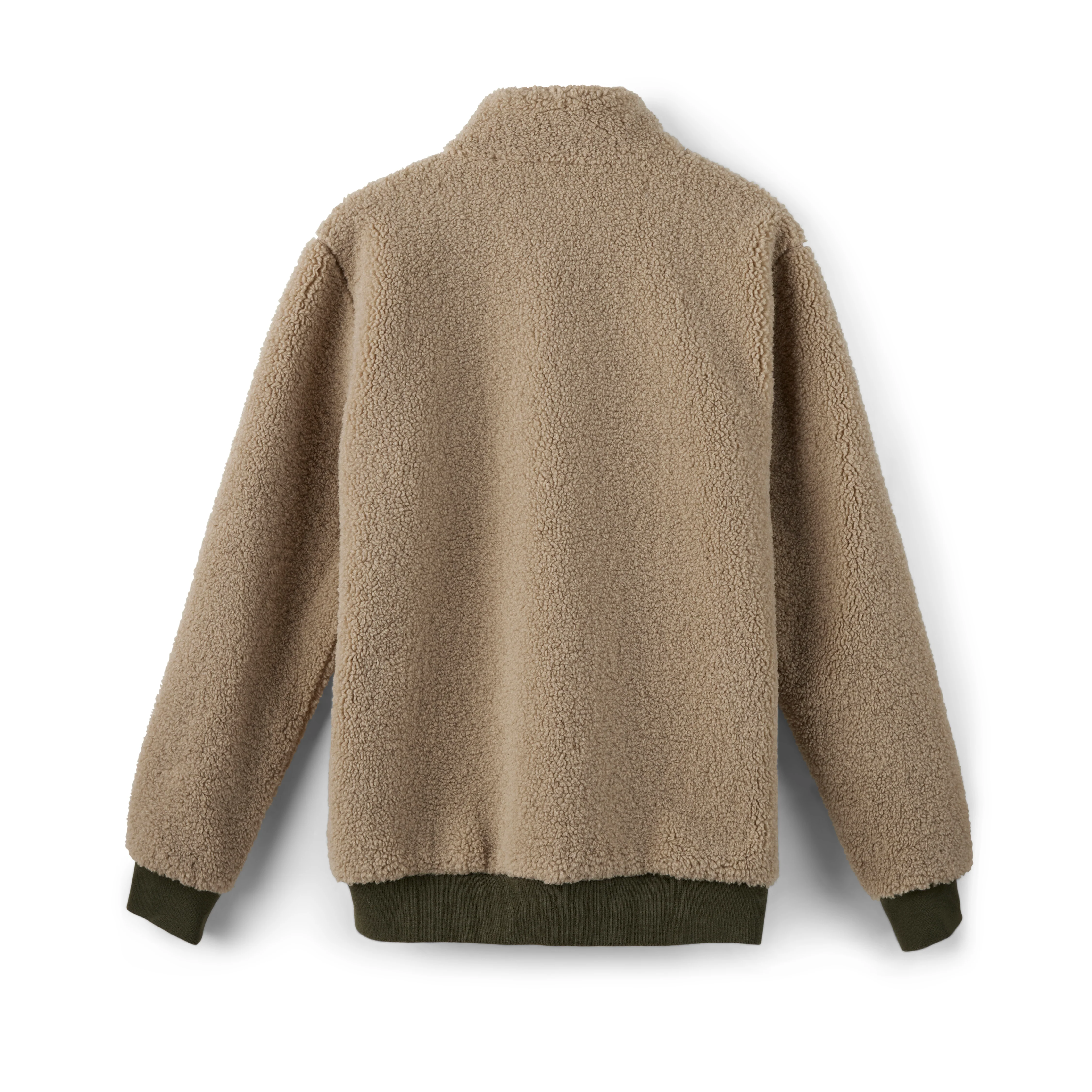 Men's Zip Front Sherpa Fleece - Image 2